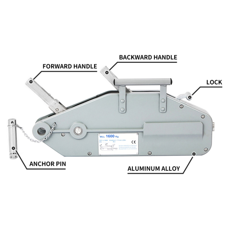 NST Type steel wire rope hoist (3)