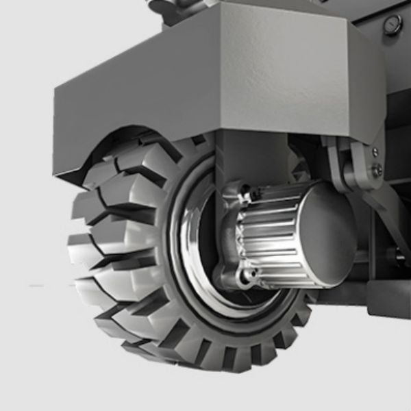 Semi-electric off-road pallet truck details (3)