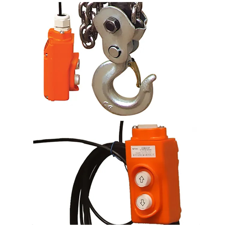 dhs electric chain hoist details (2)