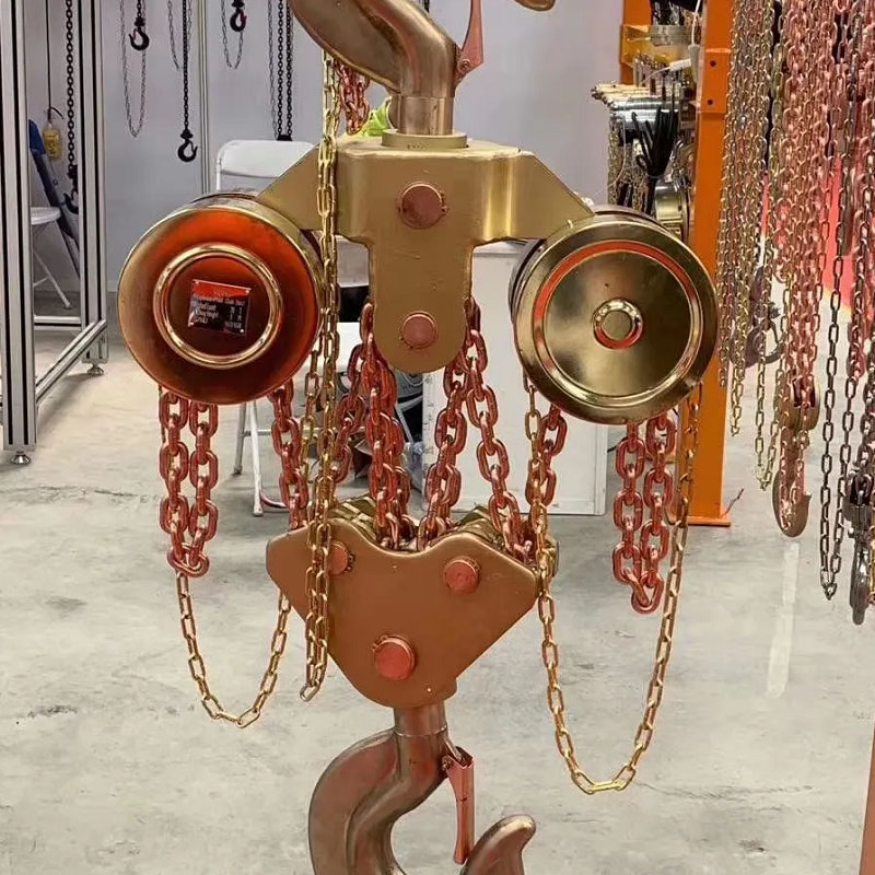 hbsq explosion proof chain hoist details (3)